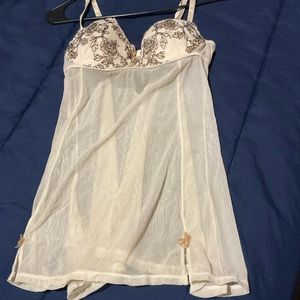 Cream colored lingerie 34b